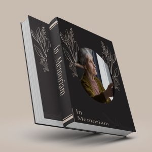 Libretita de oraciones personalizada para misa de honras modelo essence